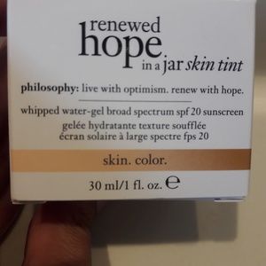 Renewed hope in a jar skin tint